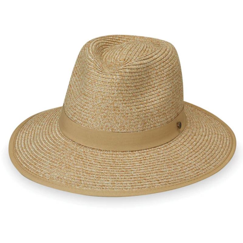 Wallaroo Women's Gabi Ponytail Fedora Sun Hat