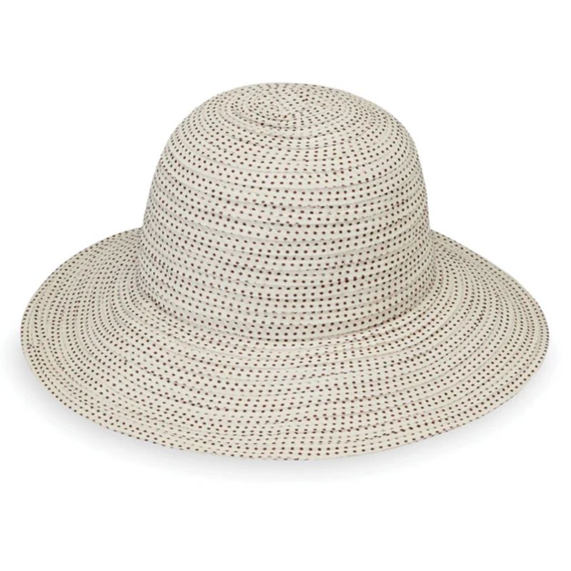 Wallaroo Women's Petite Scrunchie Wide Brim Hat