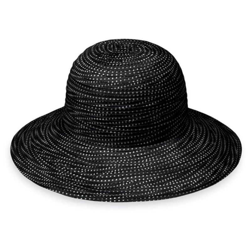 Wallaroo Women's Petite Scrunchie Wide  Brim Hat
