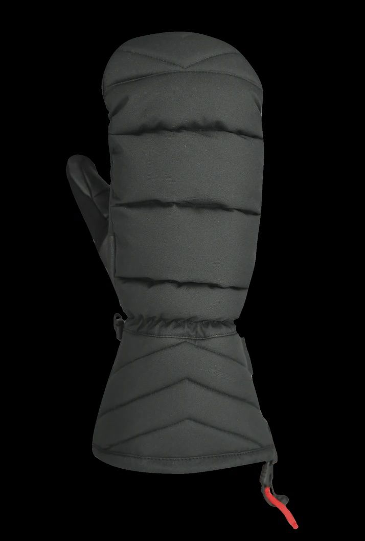 Heatwave Gore-Tex Puff Pal Mitt Black 149537, Color: Black, Size: Small