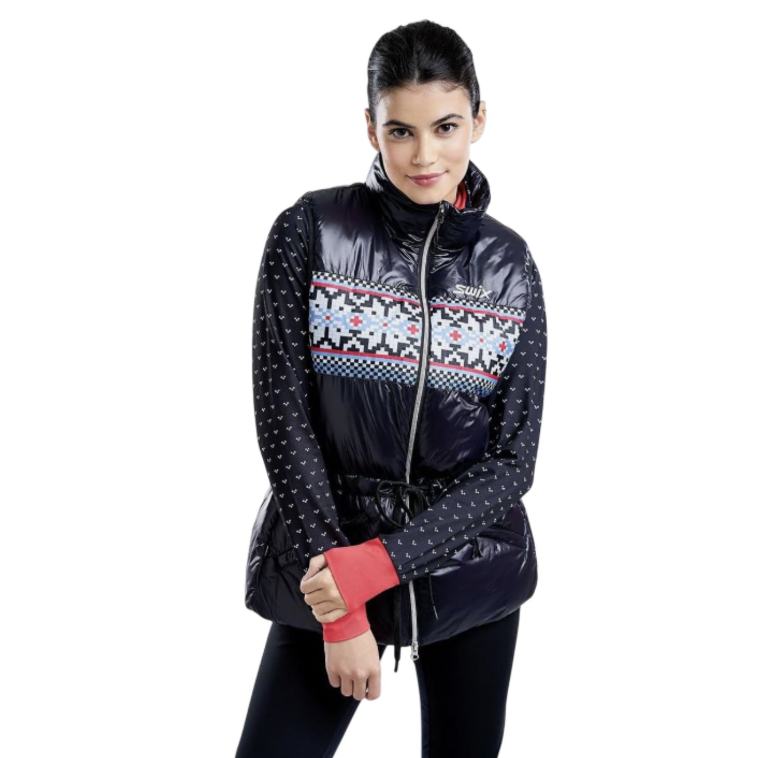 Swix Mayen Women's Quilted Vest, Color: Black, Size: XS