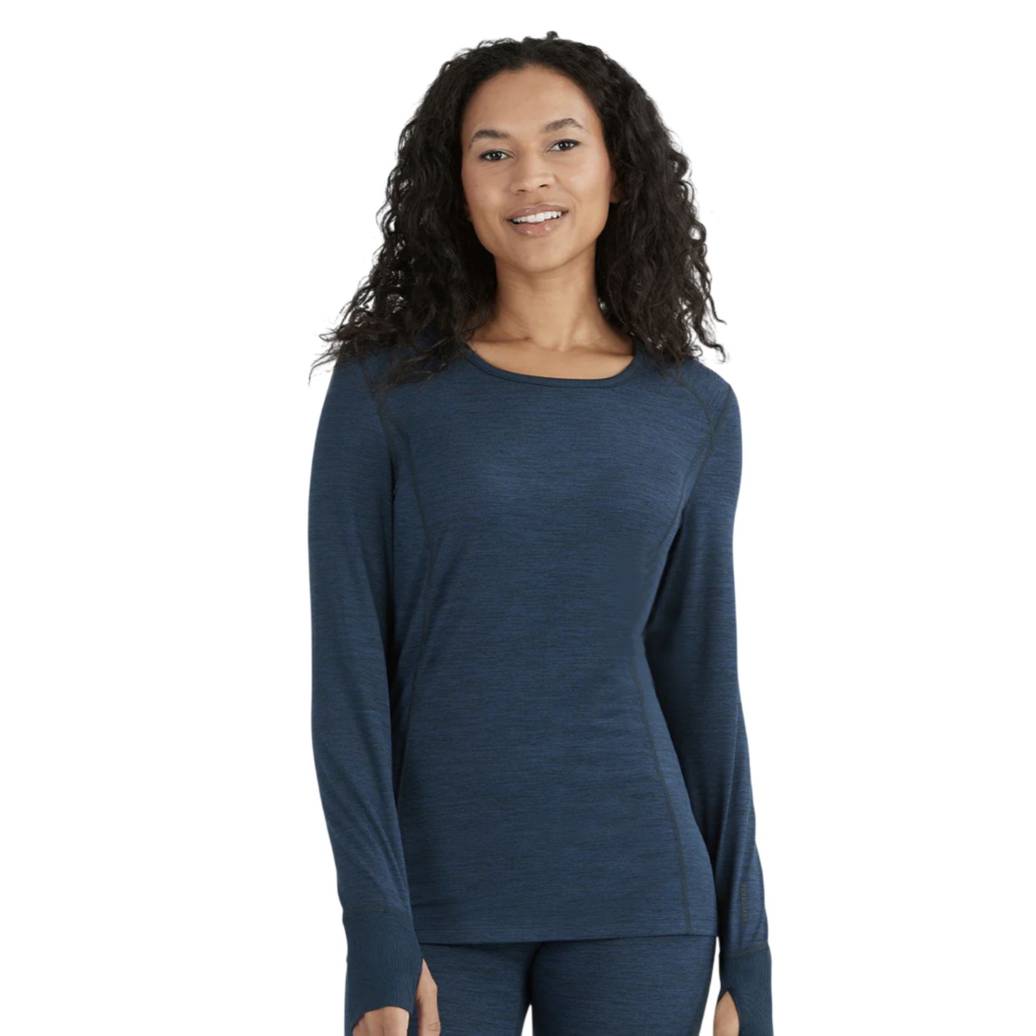 Women's 2.0 Cloud Nine Scoop Baselayer Shirt, Color: Nightshadow_420, Size: S