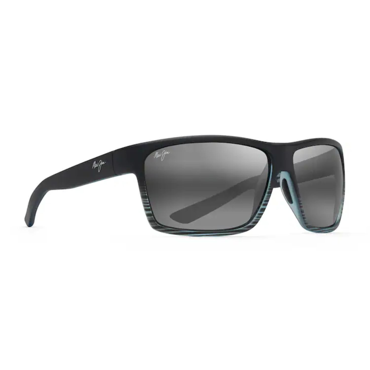 Maui Jim Alenuihaha Polarised Sunglasses, Color: Grey Black Strip, Size: 0.35LB
