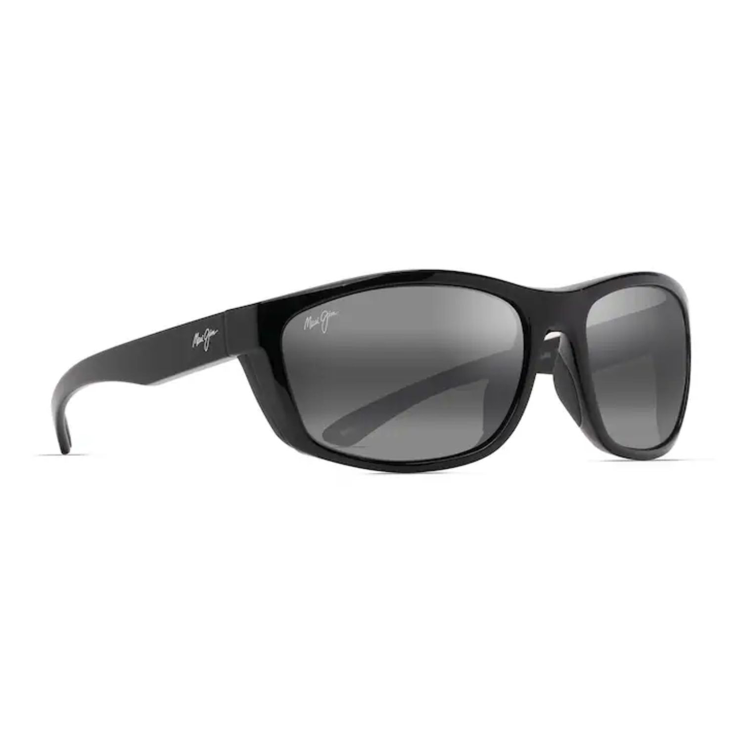 Grey Nuu Landing Polarized Sunglasses, Color: Balck Gloss W/Bl, Size: 0.34LB