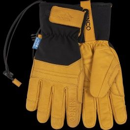 Lined Waterproof Premium Ski Glove, Golden, Color: Skyliner, Size: M