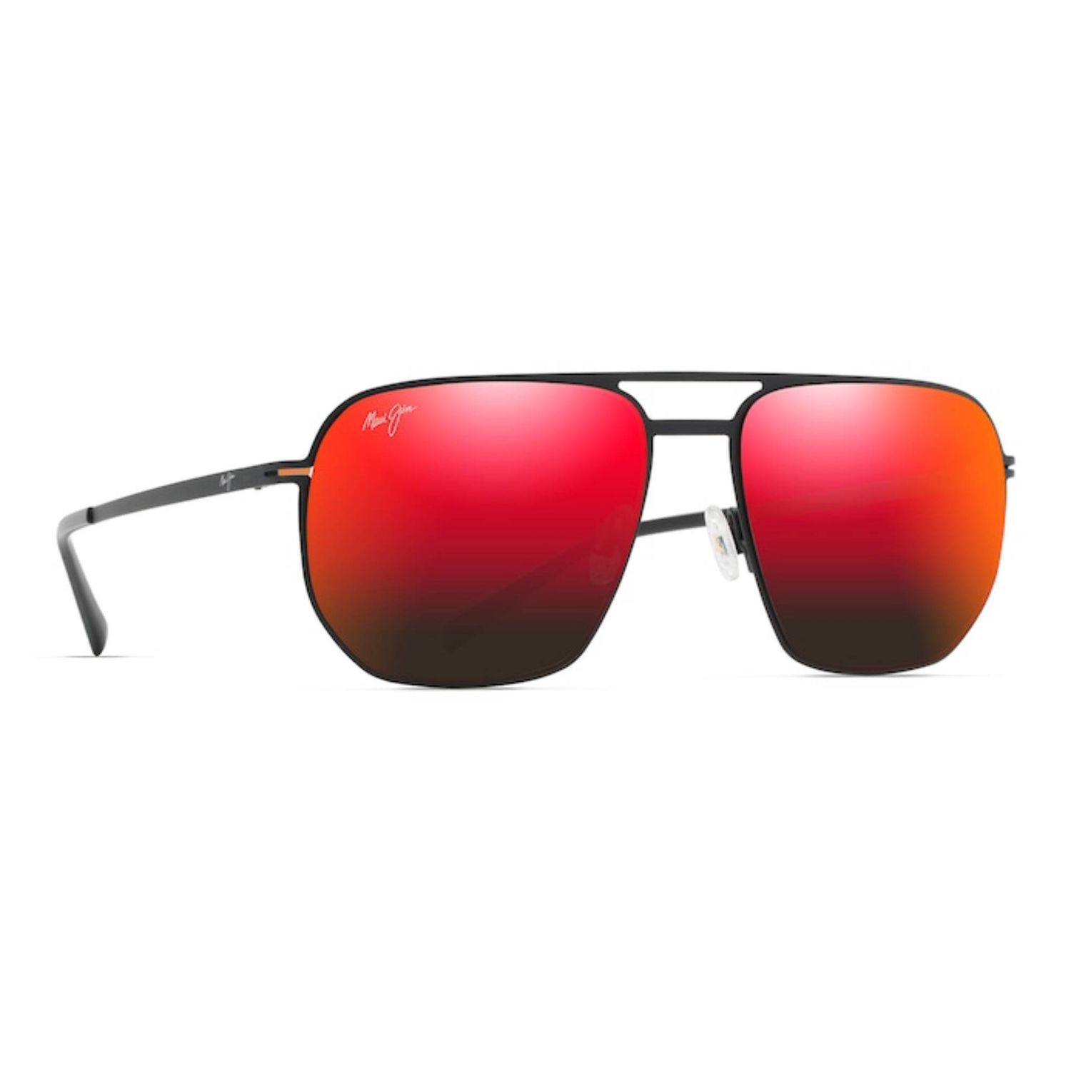 Hawaii Lave Shark's Cove Sunglasses, Color: Matte Black, Size: O/S