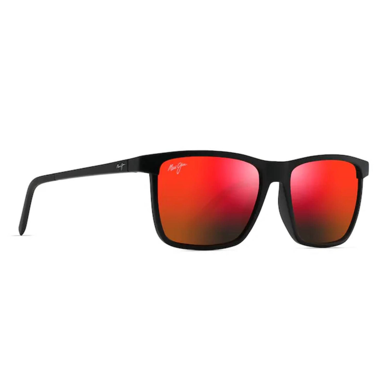 Maui Jim Hawaii Lava One Way Sunglasses, Color: Matte Black, Size: O/S