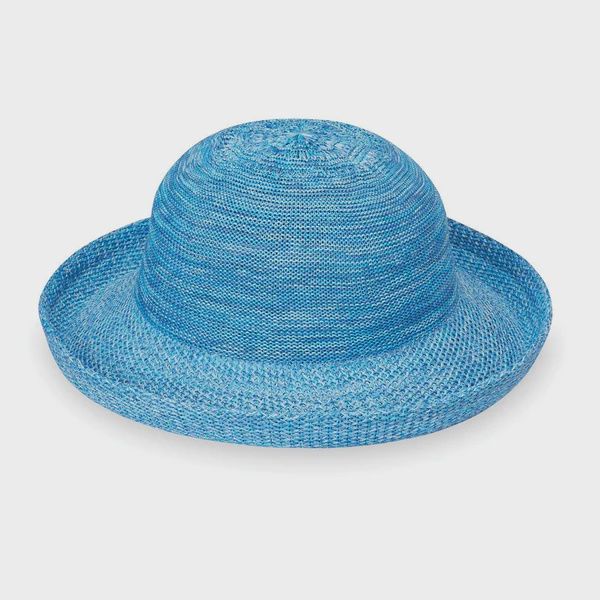 Petite Victoria Hat_157596, Color: Mixed Aqua, Size: O/S