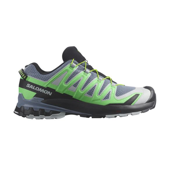 Salomon XA Pro 3D V9 Men's Trail Running Shoes, Color: Flint/Grgeck/Bla, Size: 9