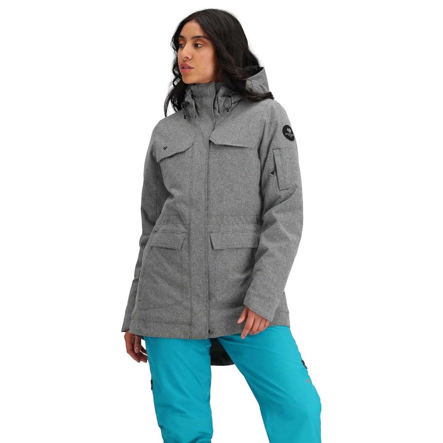 Women's Celestia Jacket, Color: Carbon, Size: 2