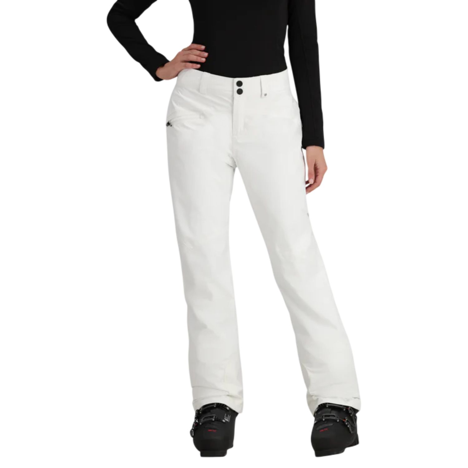 Obermeyer Women's Malta Pant, White, Color: White, Size: 10