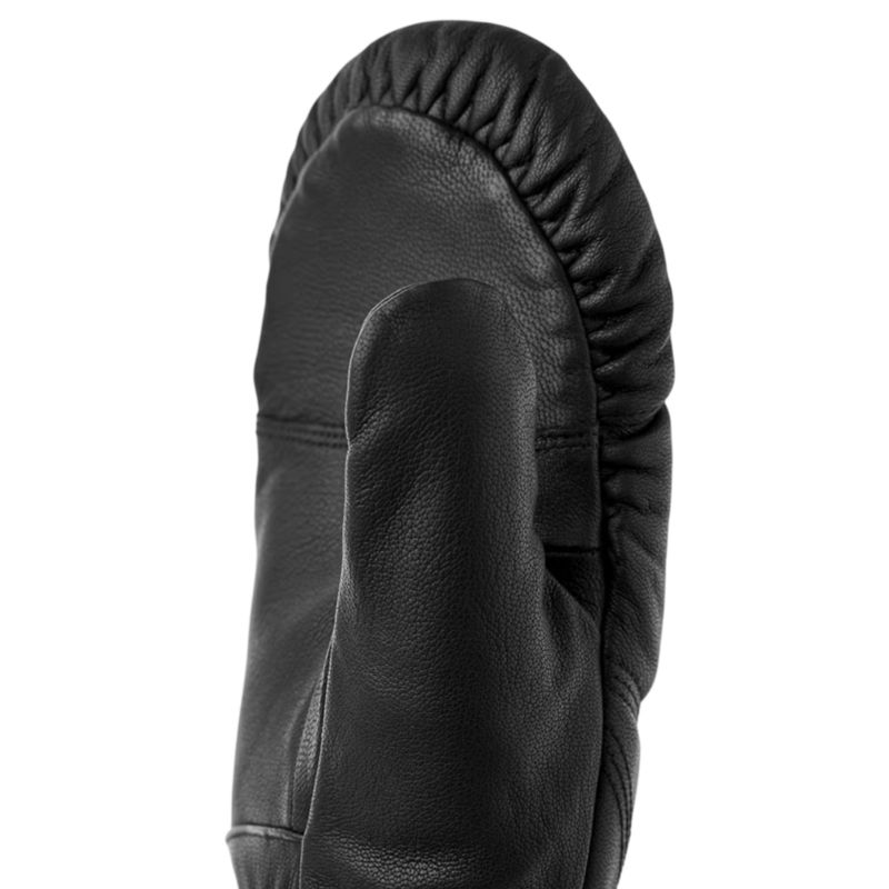 Hestra Leather Box Mitt, Black