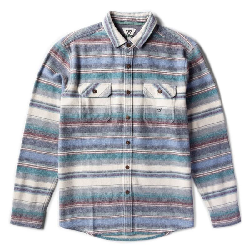 Vissla Descanso Flannel, Silver