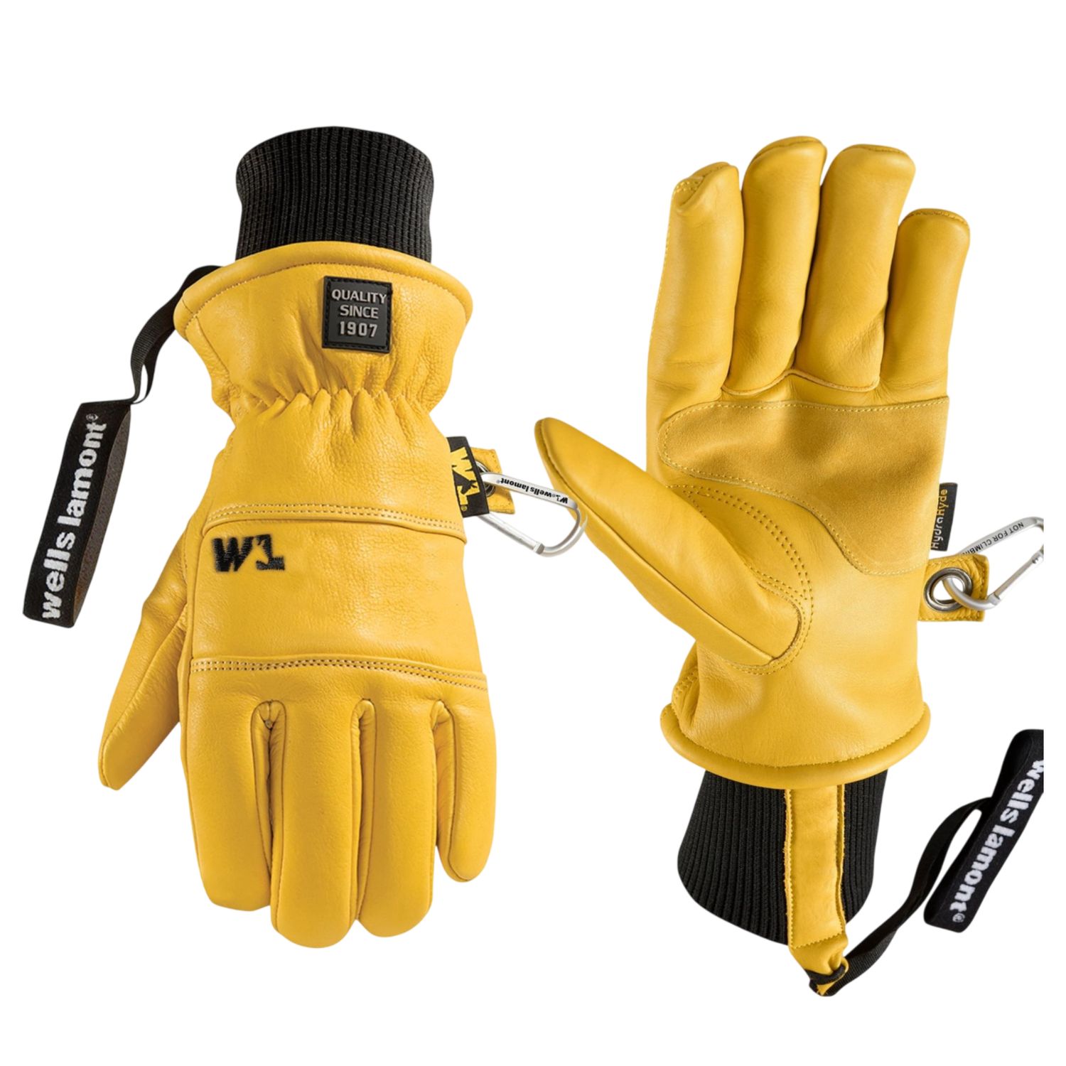 Wells Lamont Working Crew Gloves, Color: Saddletan, Size: S