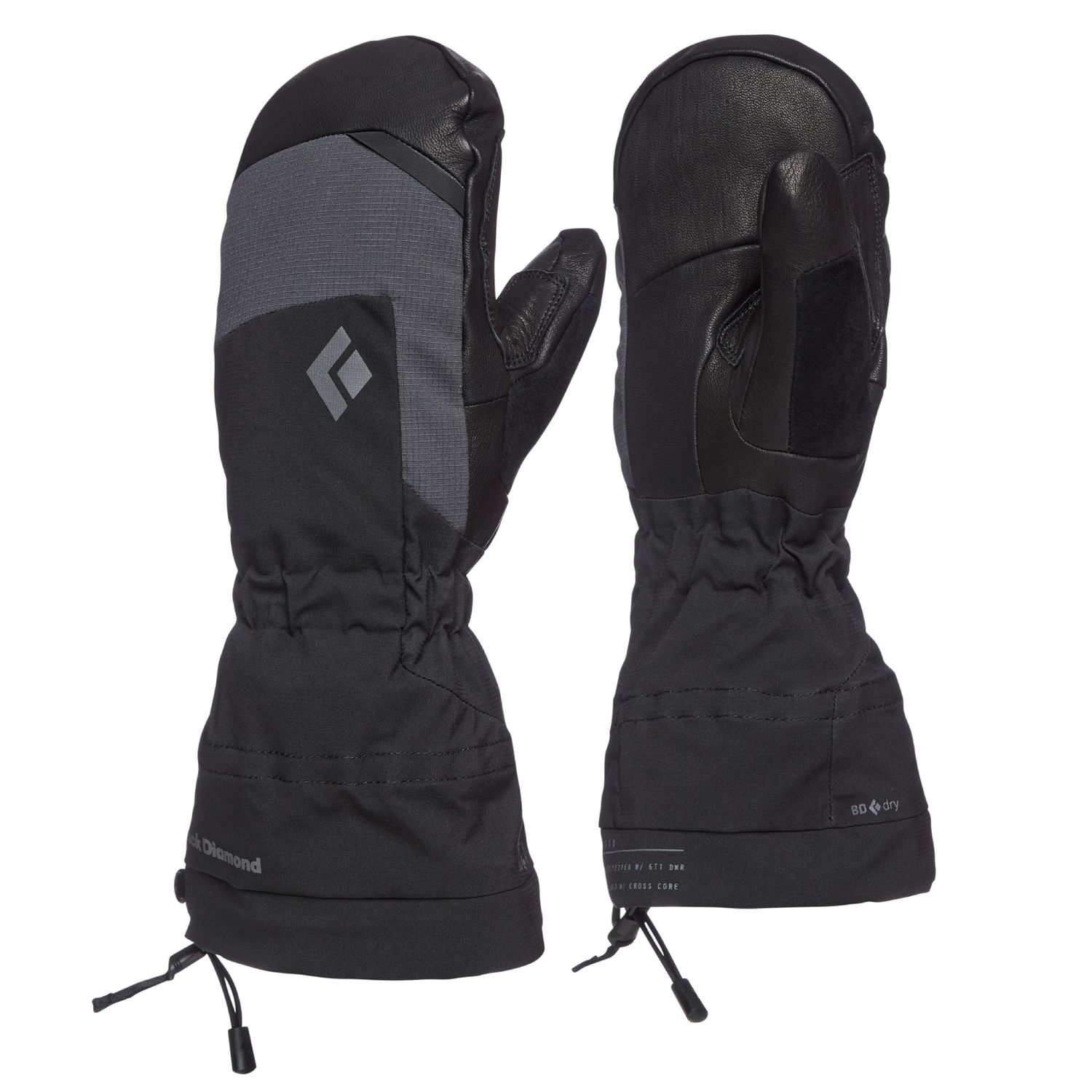 Black Diamond Women's Mercury Mitts, Color: Black, Size: XL