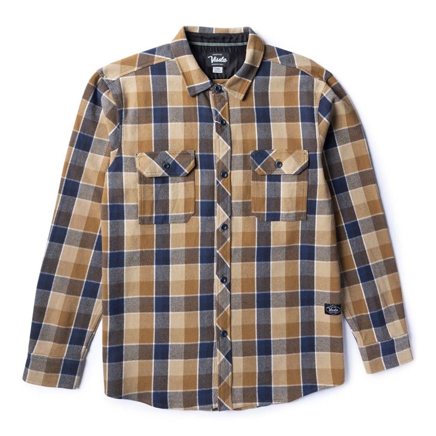 Creators Innovators Eco Long Sleeve Flannel, Color: Rubber, Size: M