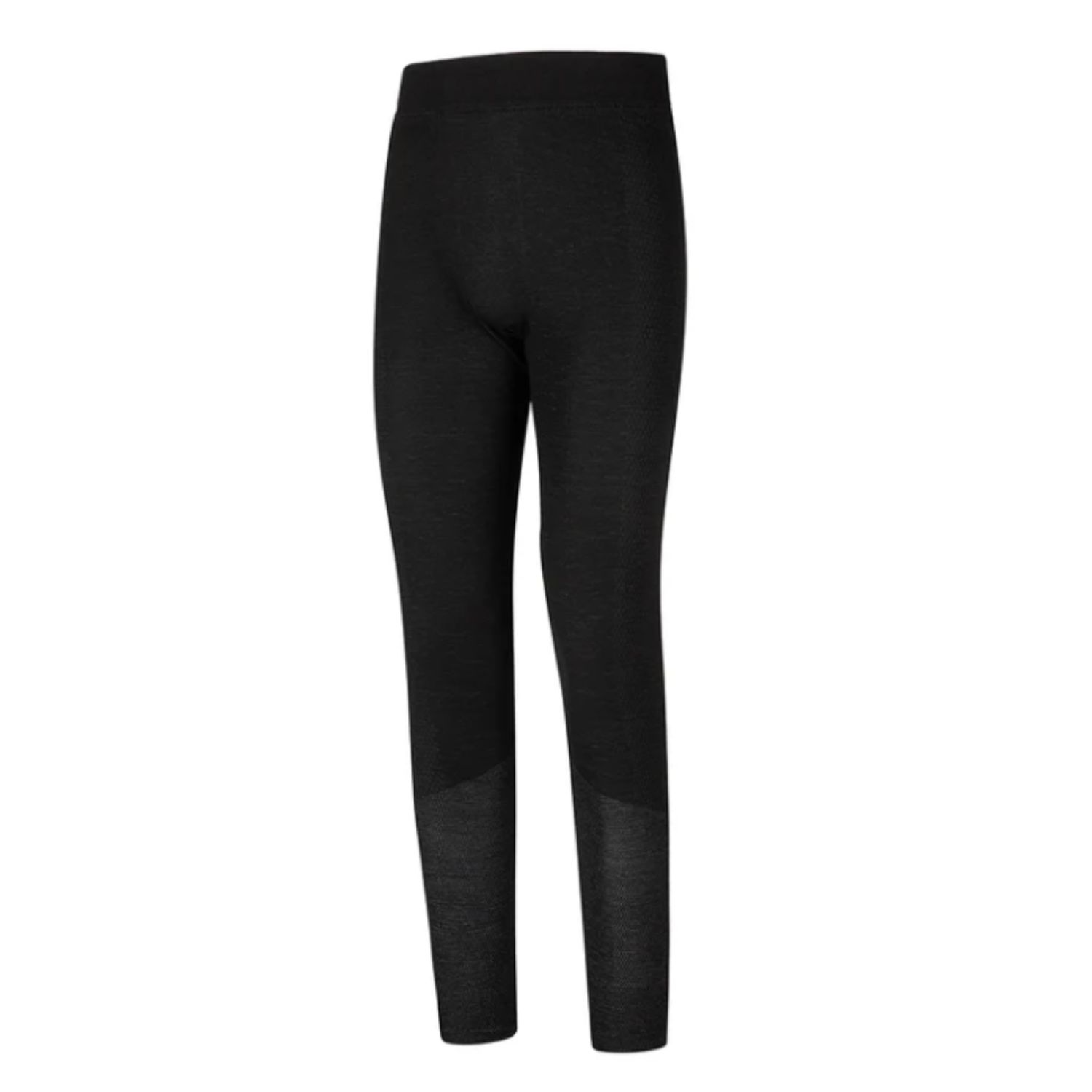 La Sportiva Men's Wool 40 Aero Baselayer Bottom, Color: Black/Yellow, Size: L