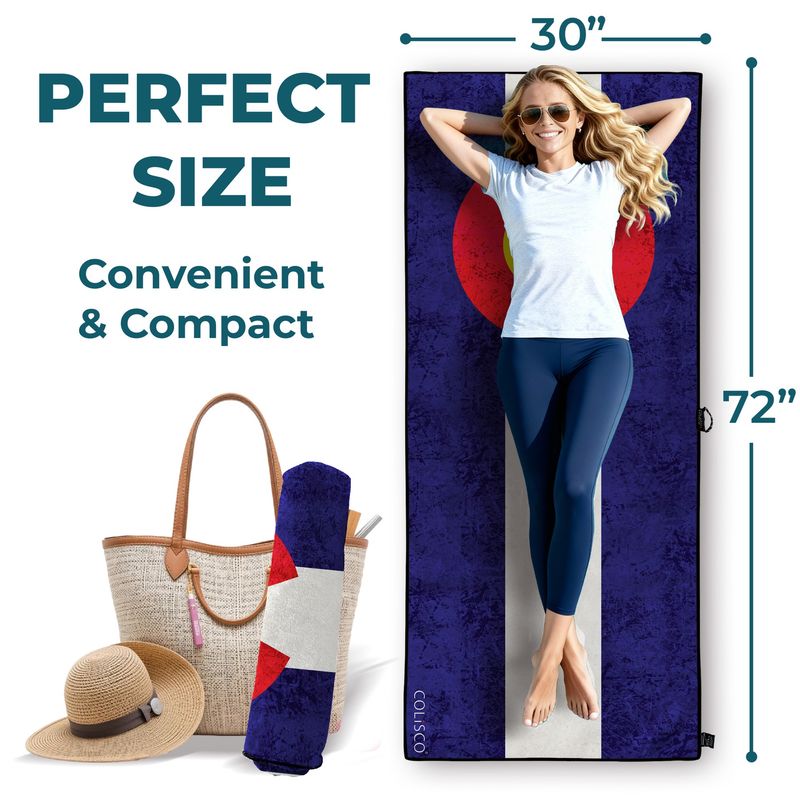 COLISCO Colorado Eco-Performance Towel - 72"x30"