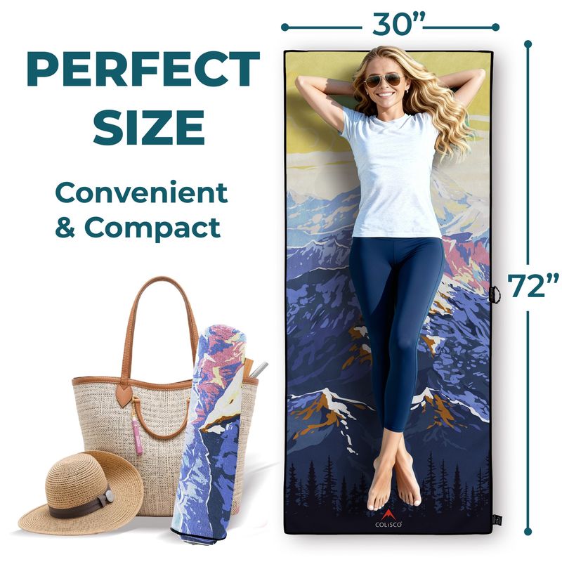 COLISCO Peaks Eco-Performance Towel - 72"x30"