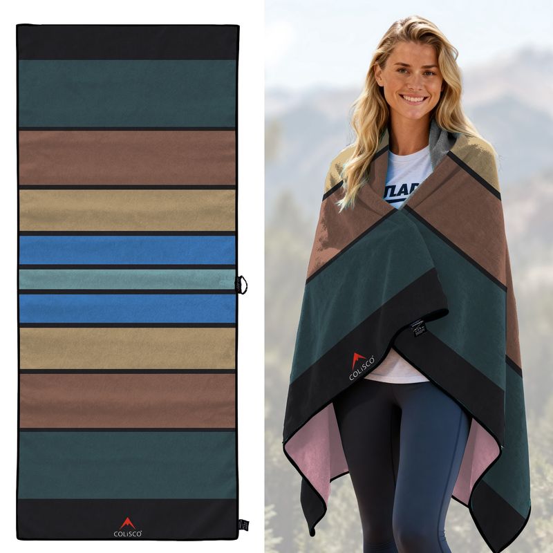 COLISCO Stripes II Eco-Performance Towel - 72"x30" 164213