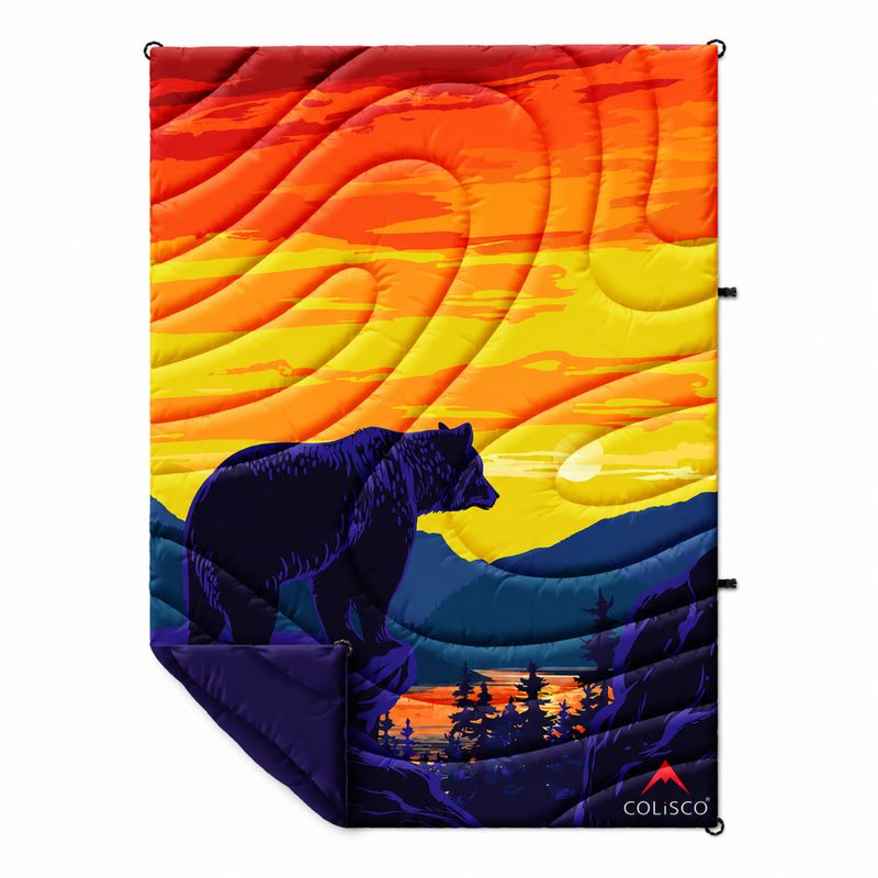 COLISCO Bear Horizon Poly Eco-Performance Blanket-52"x75" 164217