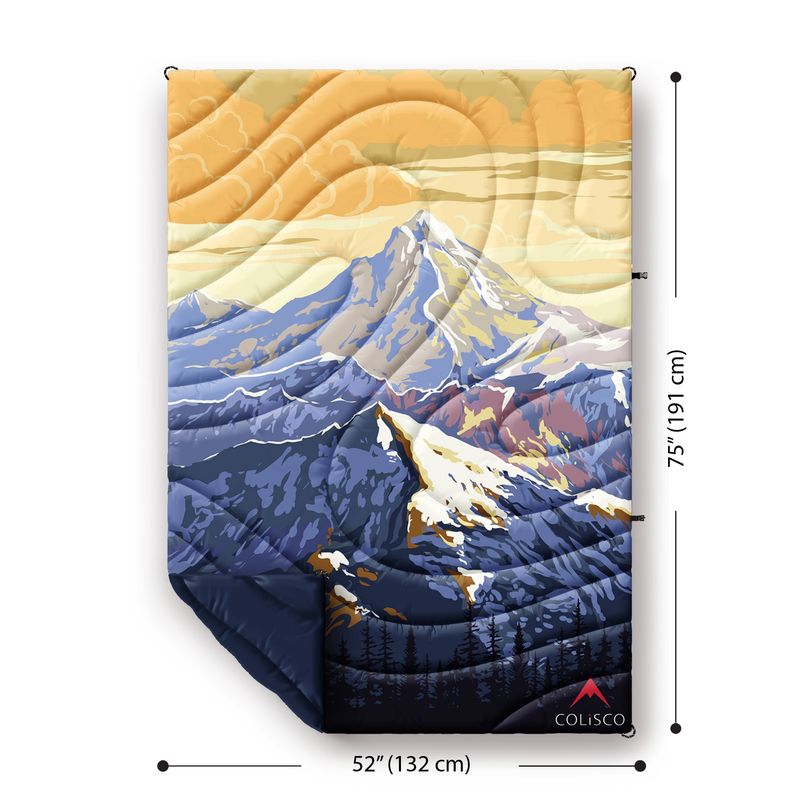 COLISCO Peaks Poly Eco-Performance Blanket - 52"x75" 164222