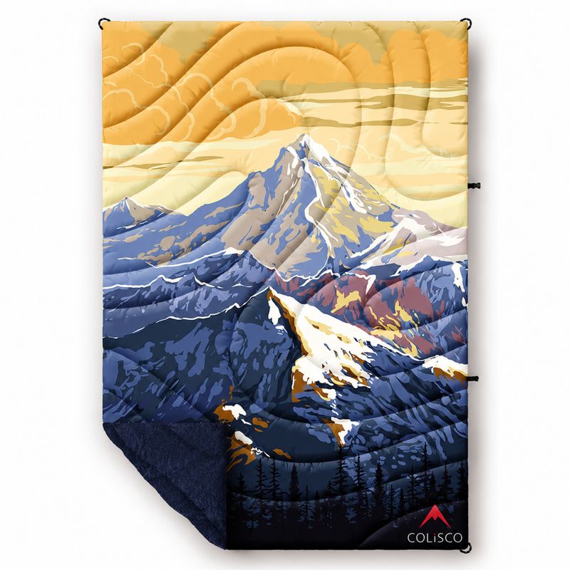 COLISCO Peaks Sherpa Eco-Performance Blanket - 52"x75" 164223