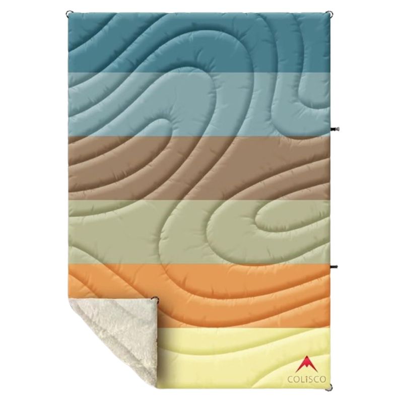 COLISCO Stripes Sherpa Eco-Performance Blanket - 52"x75" 164228