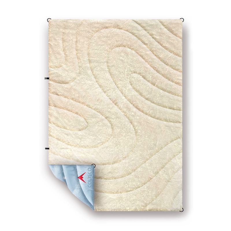 COLISCO Winter Snowfall Sherpa Eco-Performance Blanket - 52"x75" 164239