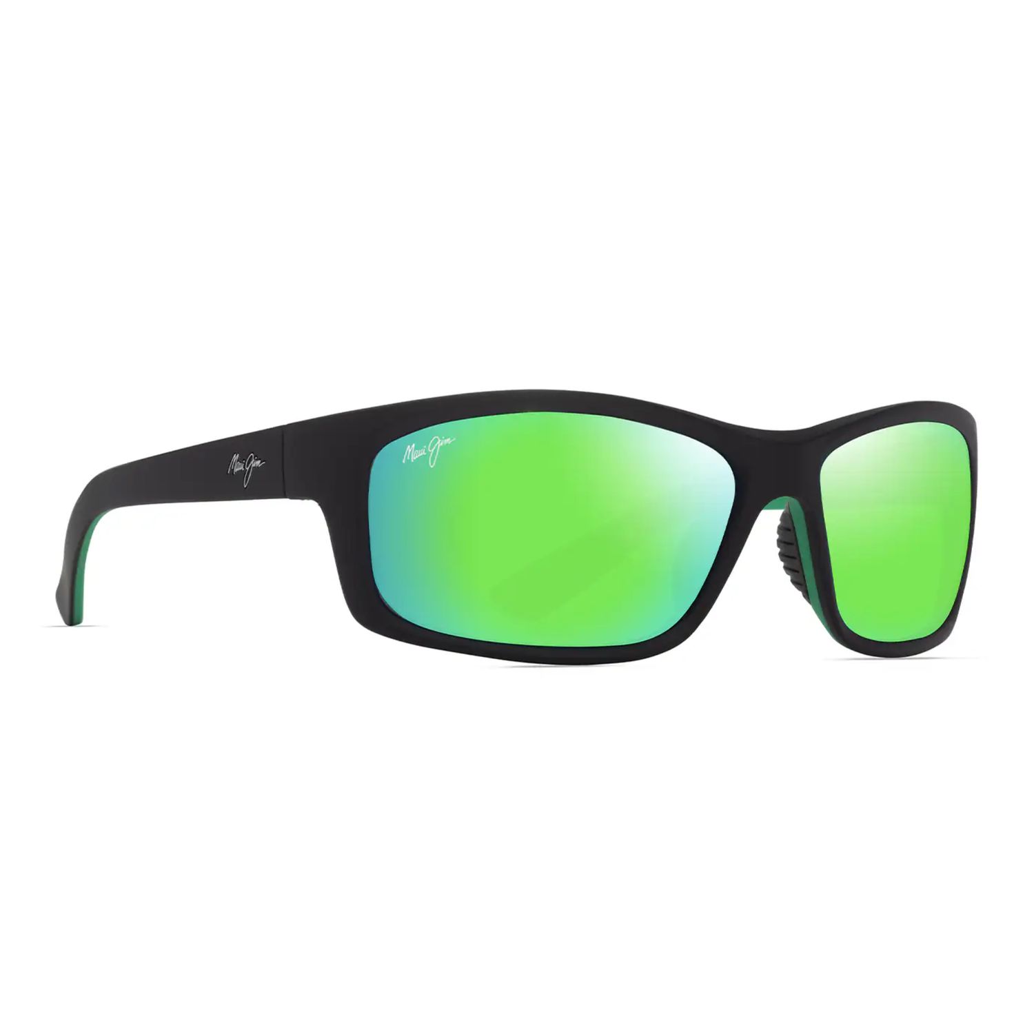 Kanaio Coast Wraparound Sunglasses, Color: Mauigreen