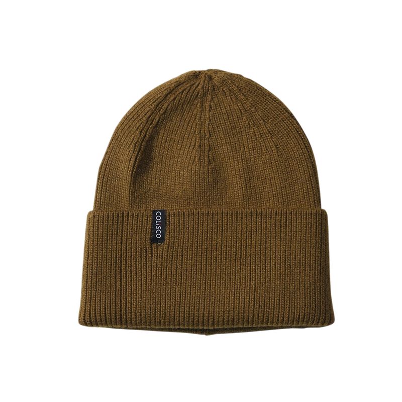 Colisco Soft Warm Cuff Beanie, Olive II