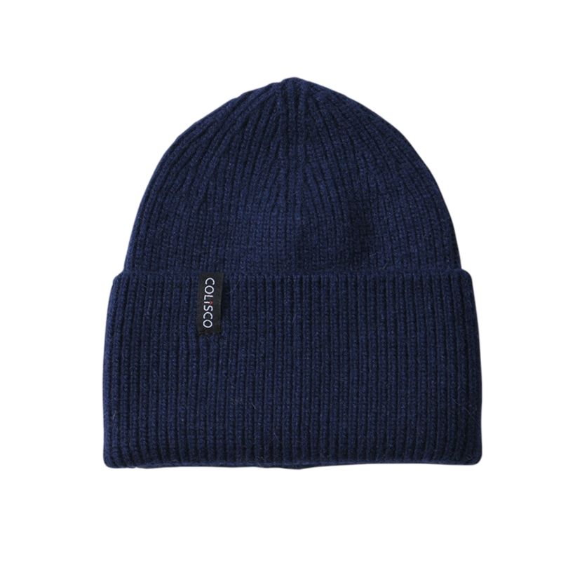 Colisco Soft Warm Cuff Beanie, Dark Blue