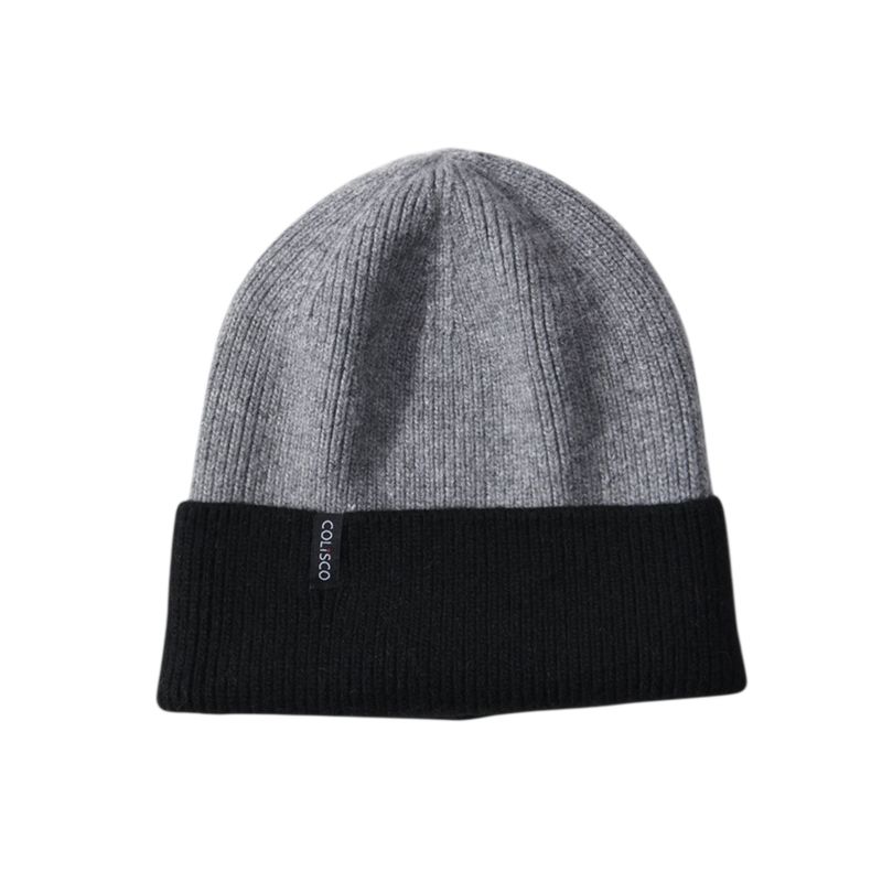 Colisco Bicolor Beanie, Light Grey/Black