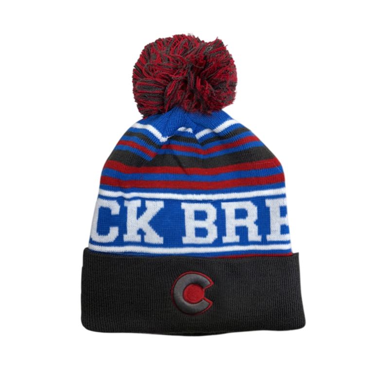 Colisco Soft Warm Customizable Pompom Beanies, Multicolored 10227