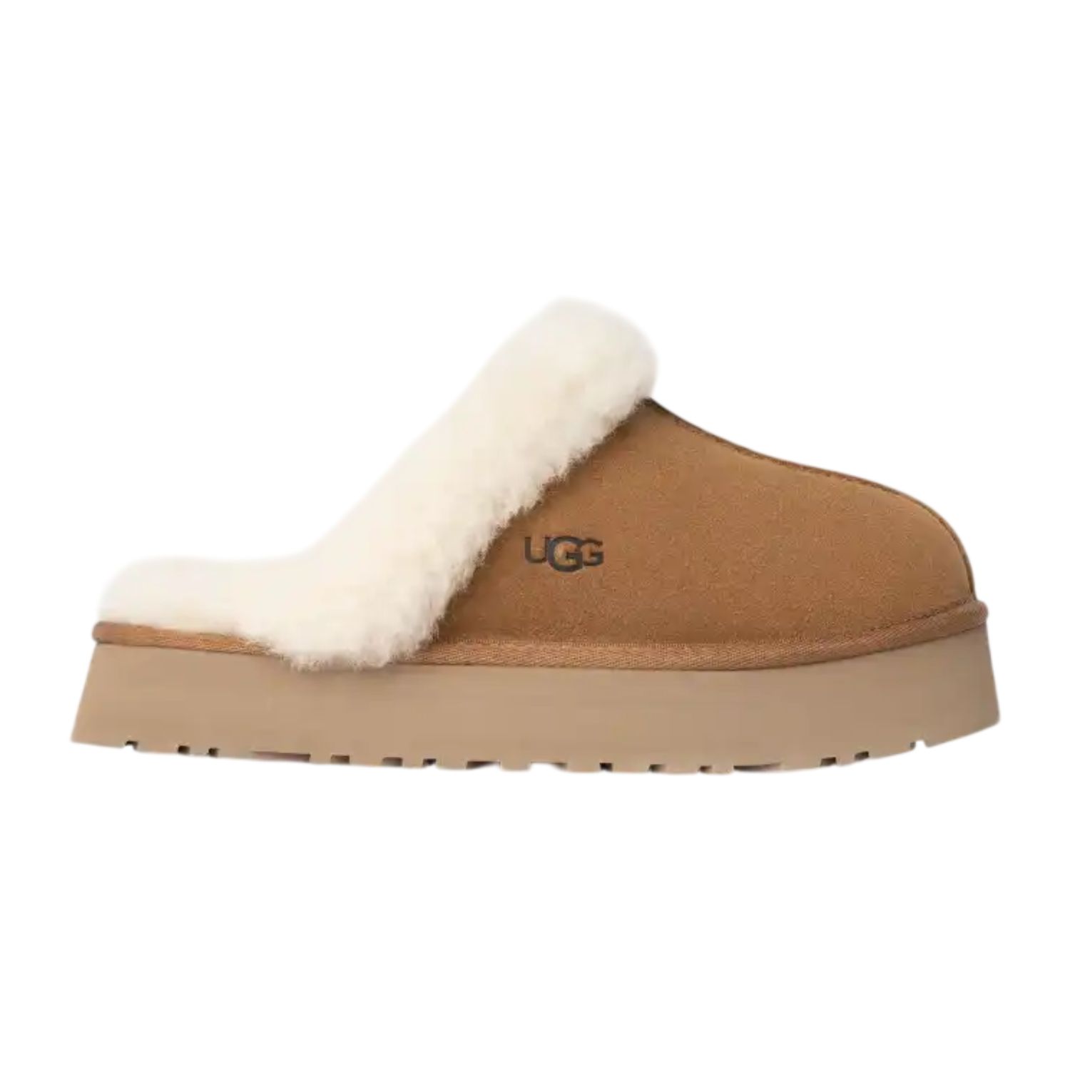 UGG Women's Disquette Slipper, Chestnut, Color: Chestnut, Size: 11