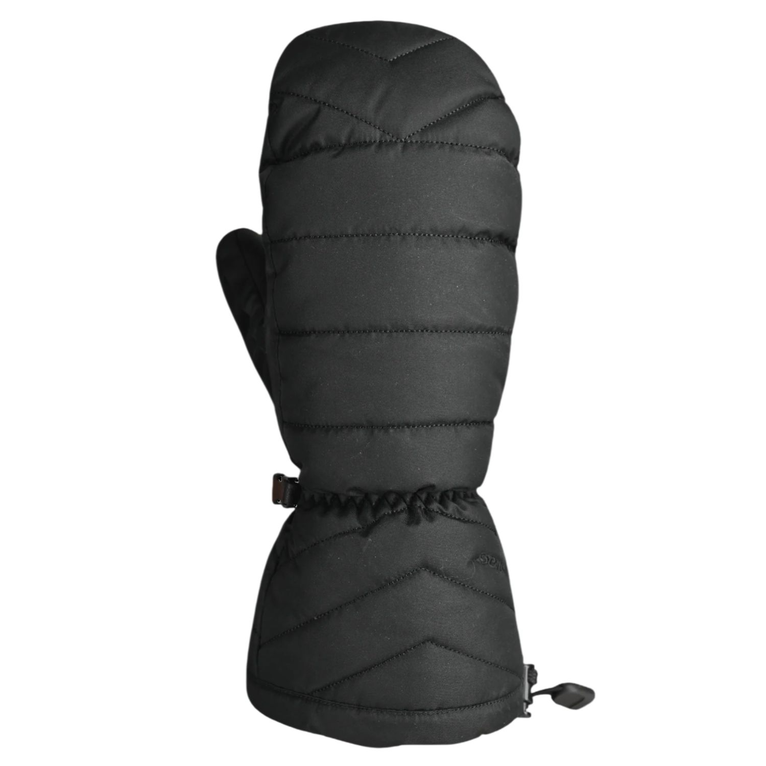 Seirus Womens Puff Pal Mitt, Black, Color: Black, Size: Small