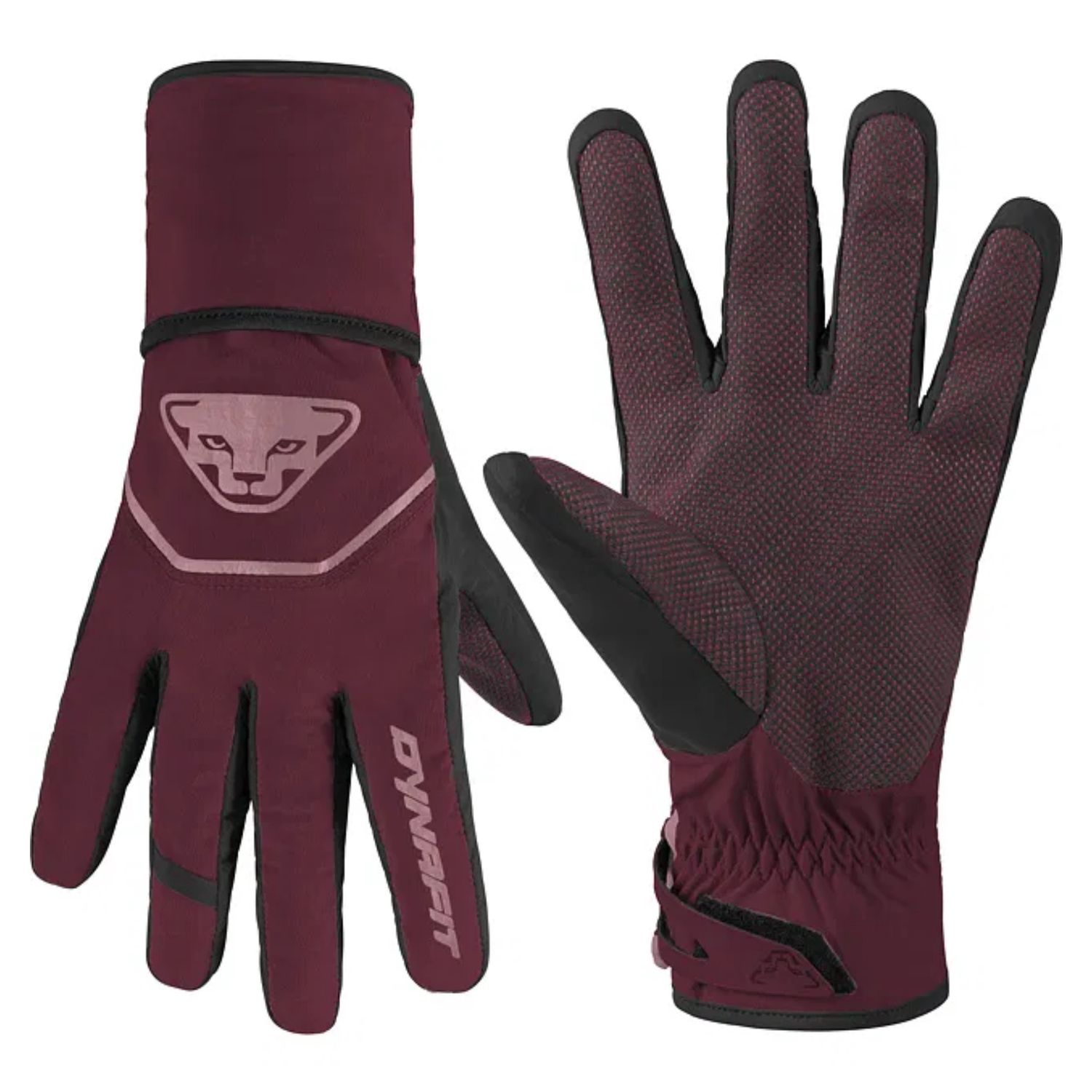 Dynafit Mercury Dynastretch Gloves, Color: Burgundy, Size: S