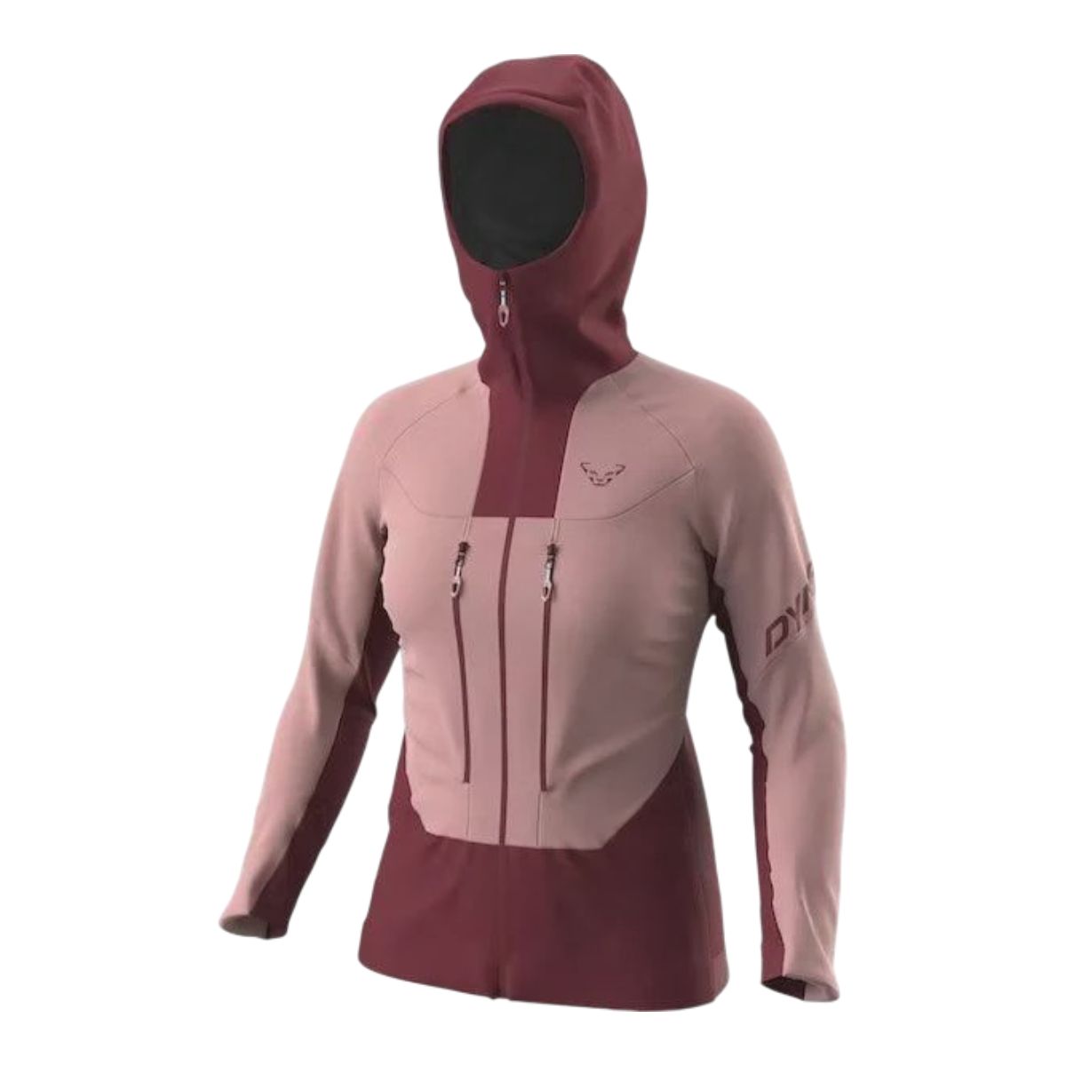 TLT Dynastretch Jacket Women, Mokarosa, Color: Mokarosa, Size: XS