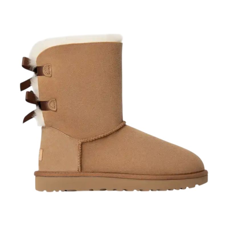 UGG Women's Bailey Bow II Boot, Chestnut