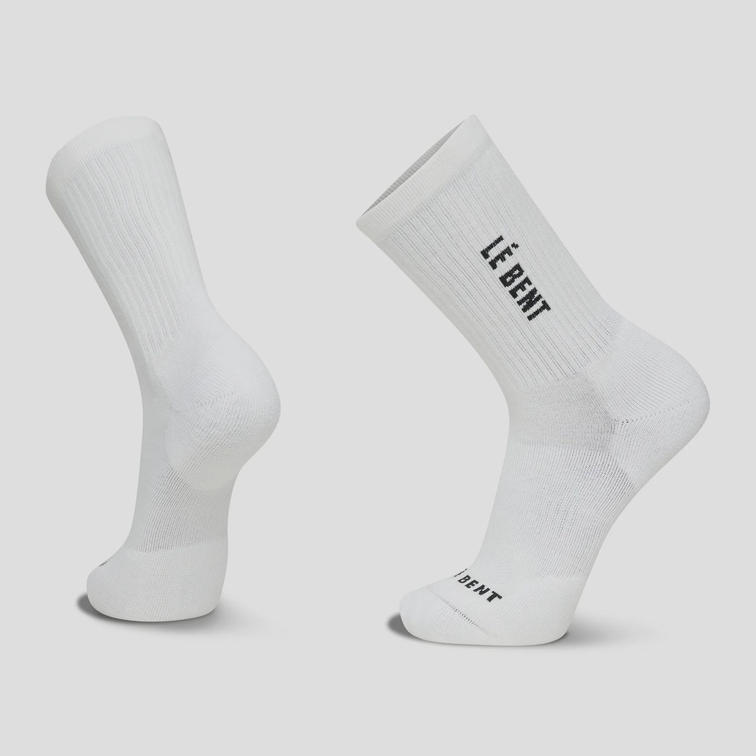 Targeted Cushion Logo Ribbed 3/4 Crew Sock, White, Color: White, Size: S