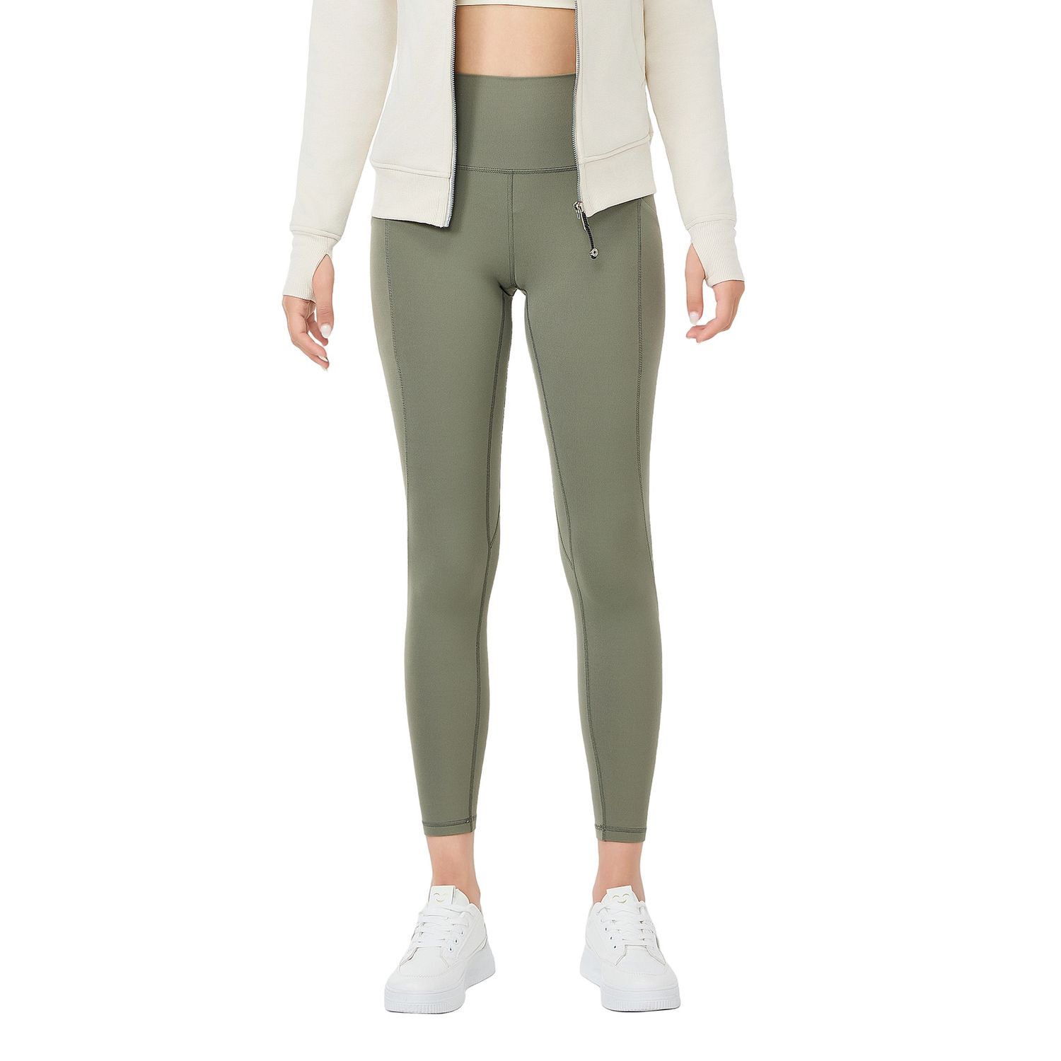 Colisco Leggings w/pockets_Sage, Color: Sage, Size: 4