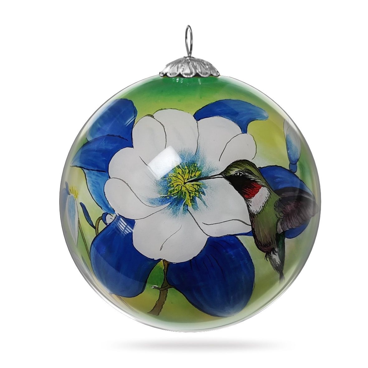 Colisco Ornament Colorado Columbine Hummingbird, M