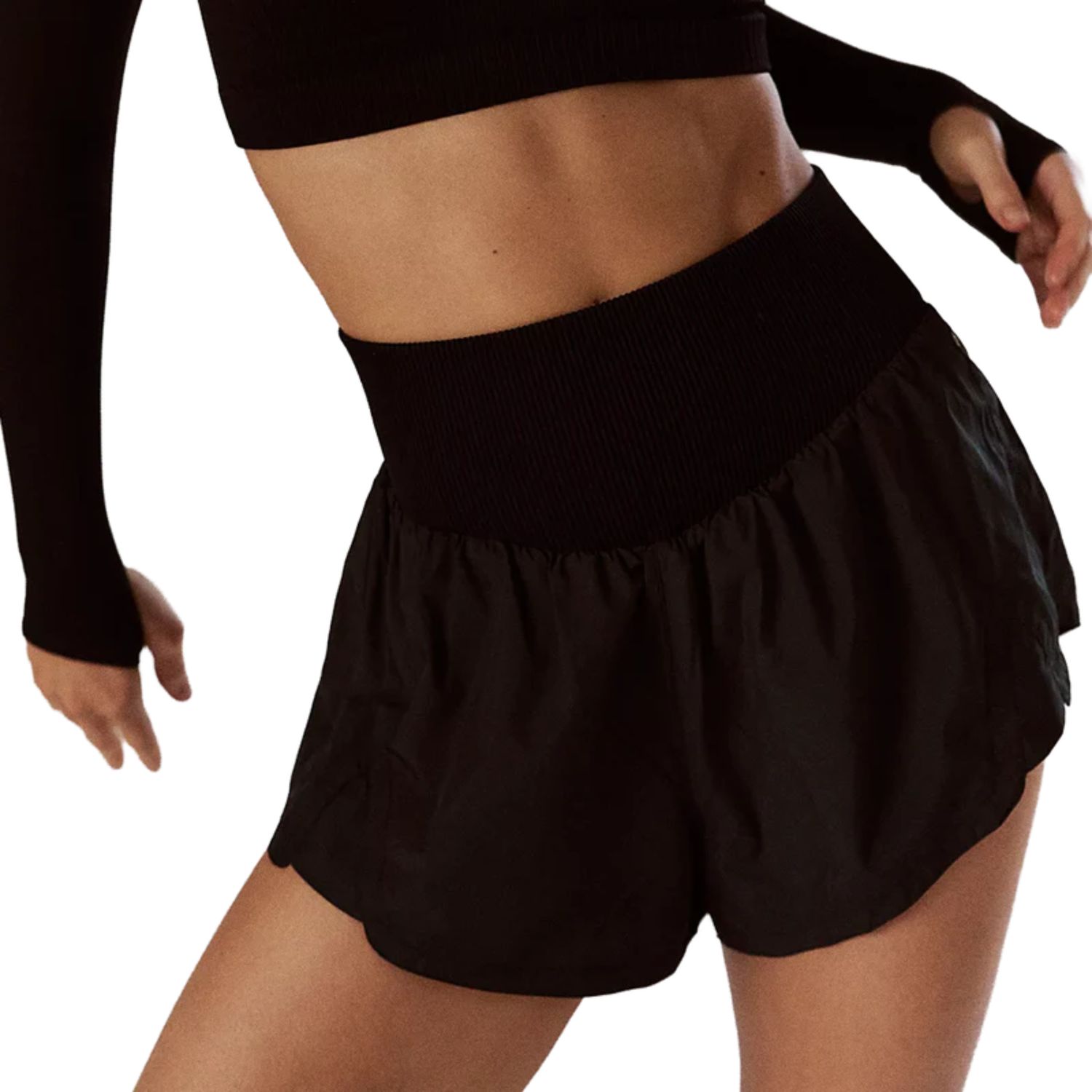 Carpe Diem Short, Black, Color: Black, Size: XS