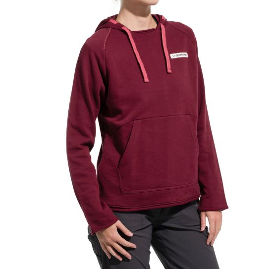 LA Sportiva Telendos Women's Hoody, Color: Redwood, Size: S