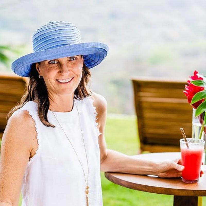 Wallaroo Women's Wide Brim Breton UPF Sun Hat