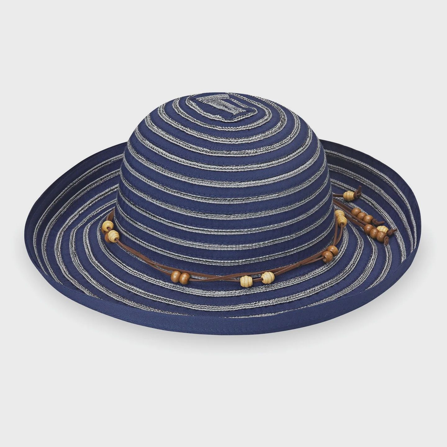 Breton Hat_17354, Color: Navy, Size: One Size