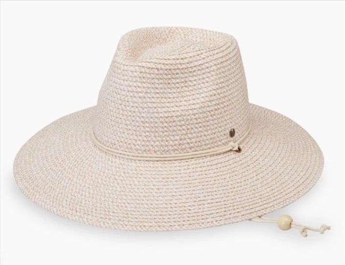 Petite Sanibel Hat_17382, Color: White/Beige, Size: One Size