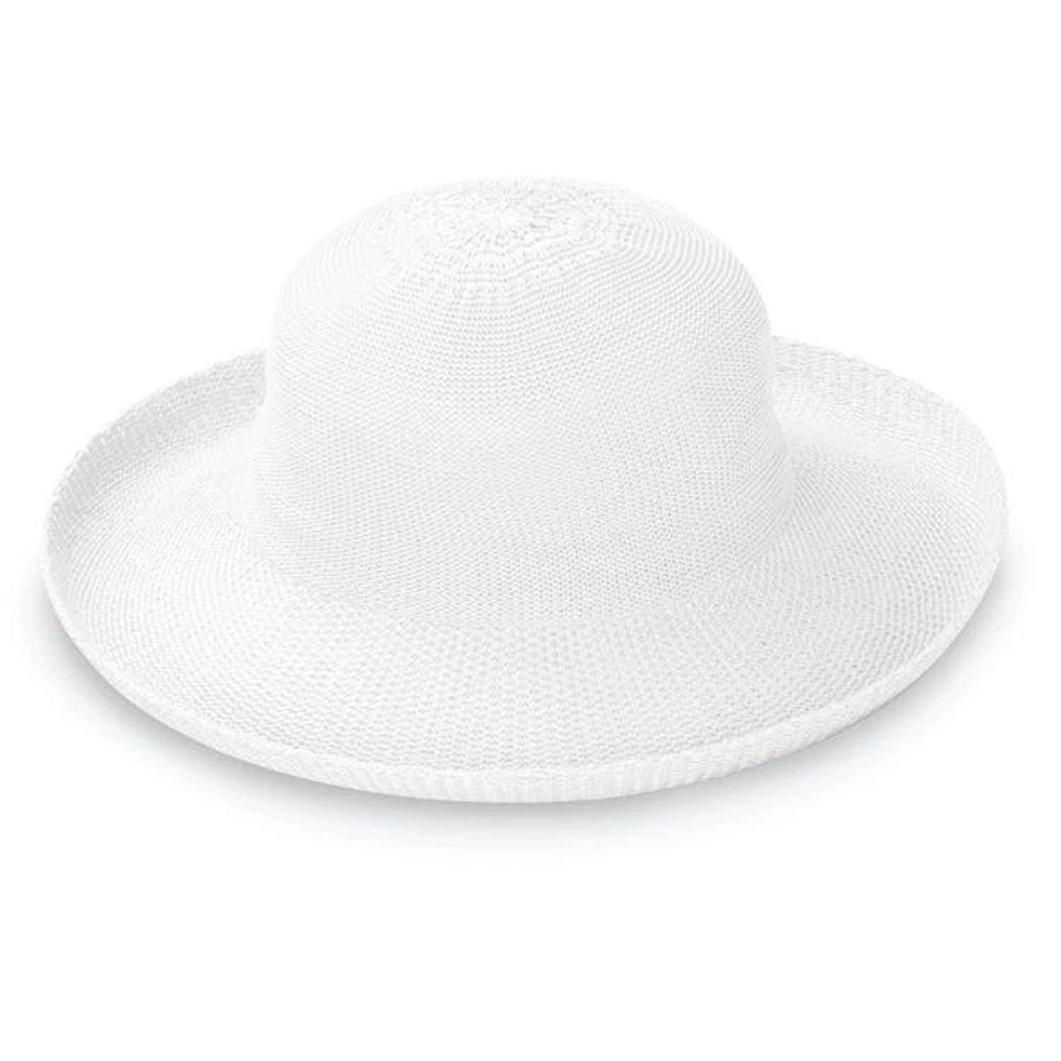 Wallaroo Women's Petite Victoria Wide Brim Sun Hat, Color: White, Size: One Size