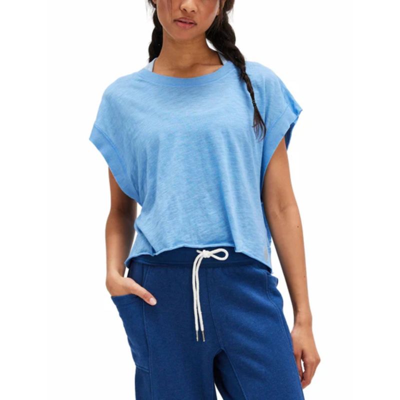Women's My Time Tee, Denim Blue