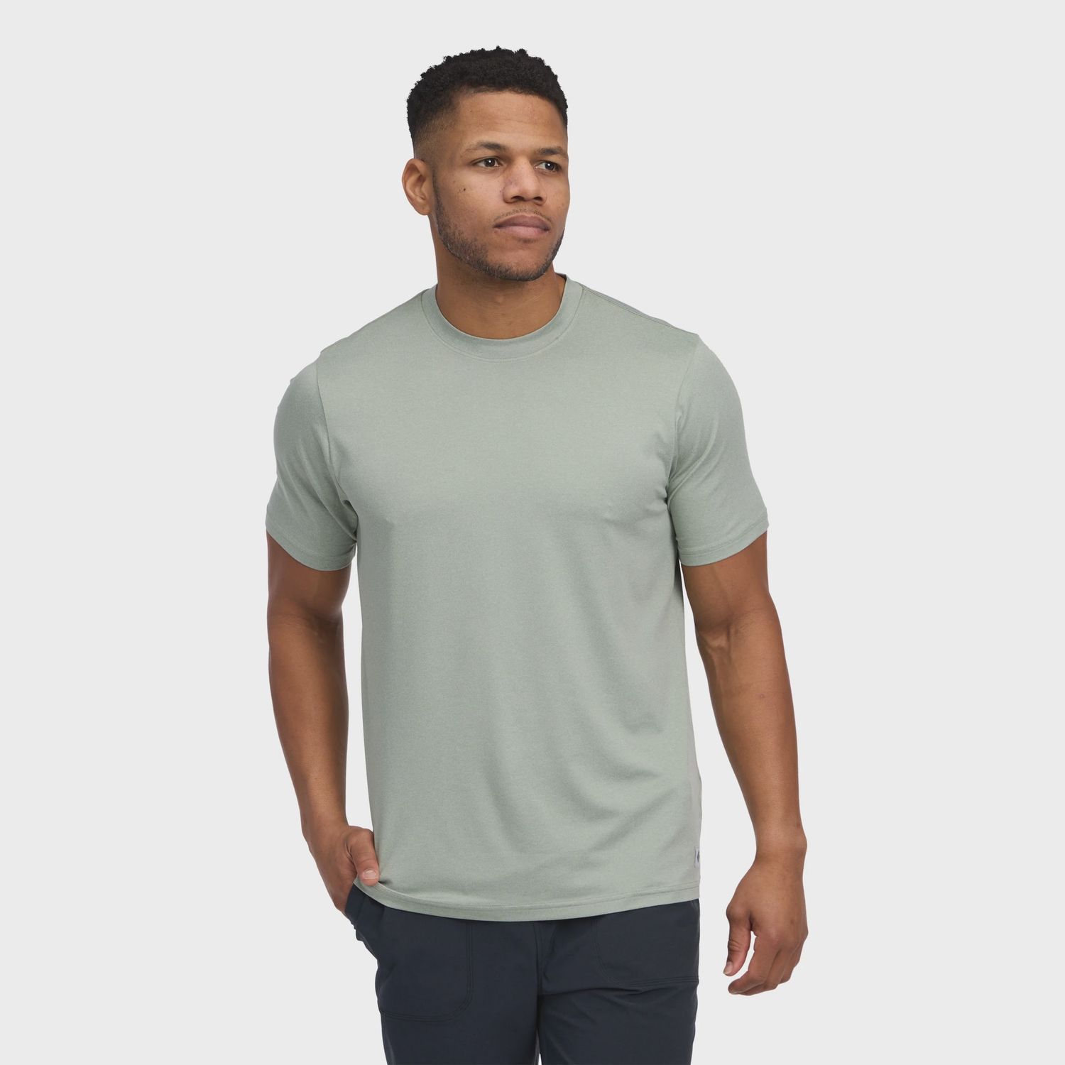 Men's Circuit Short Sleeve Tee, Color: Agave, Size: Medium
